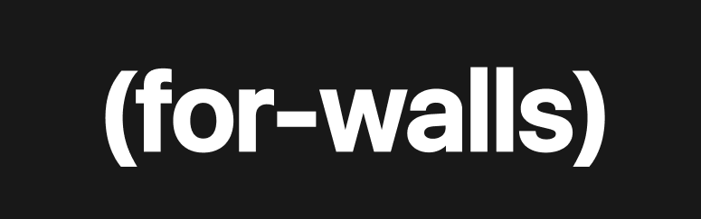 Logo for walls 1