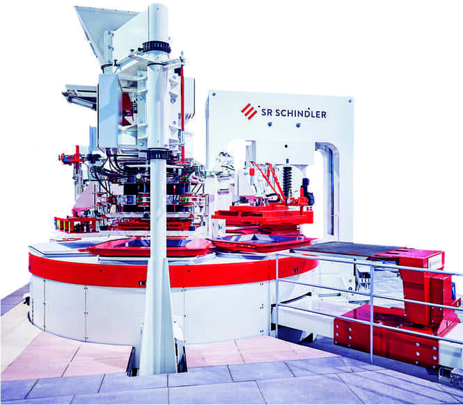 SR SCHINDLER Uni Plattenpresse k