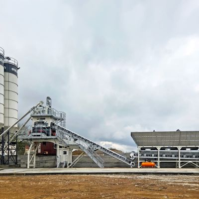 CONCRETE BATCHING PLANTS, QUICK-ASSEMBLY CONCRETE BATCHING PLANTS, MOBILE CONCRETE BATCHING PLANTS, STATIONARY CONCRETE BATCHING PLANTS